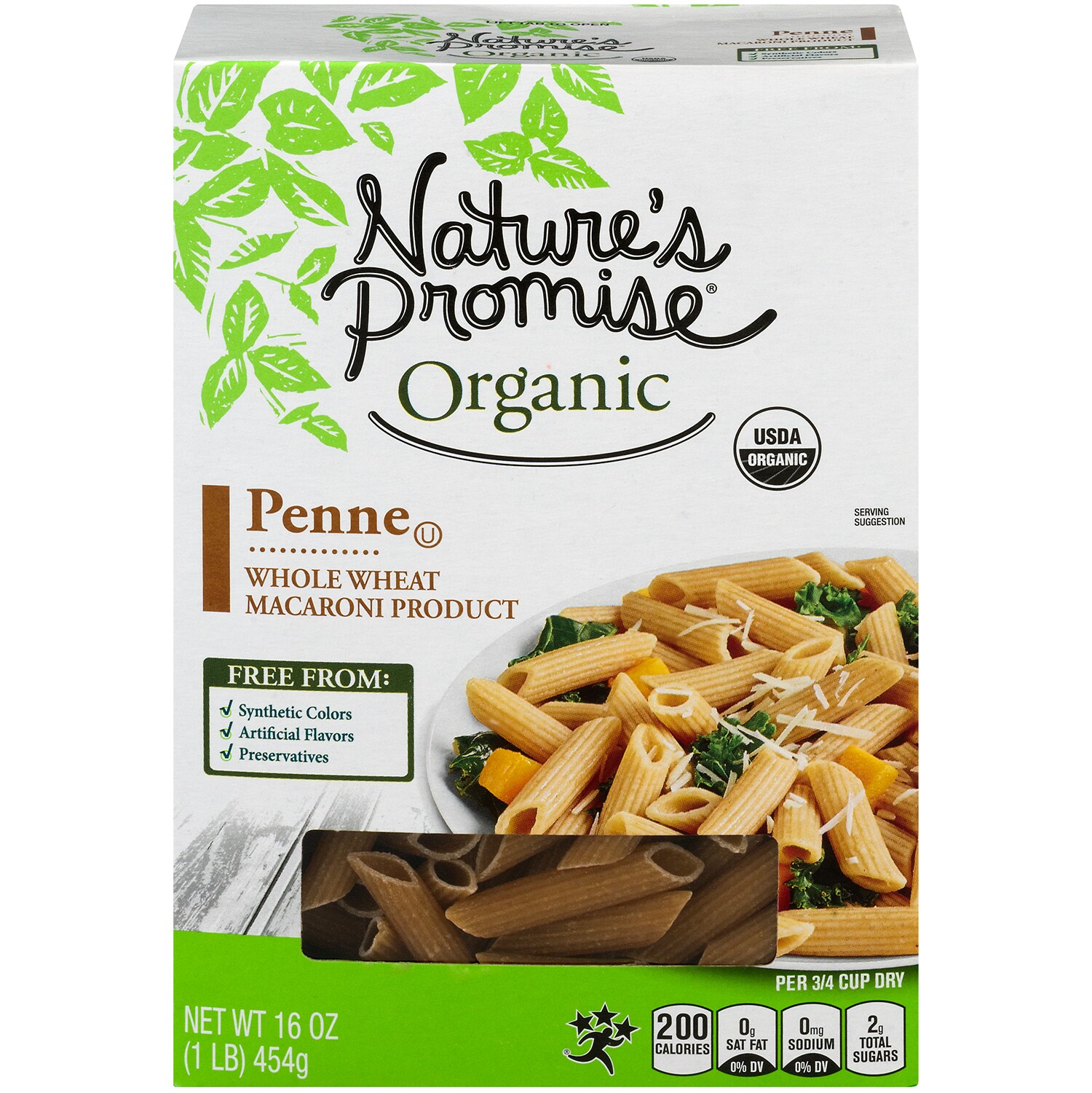 Nature's Promise Organic Whole Wheat Penne