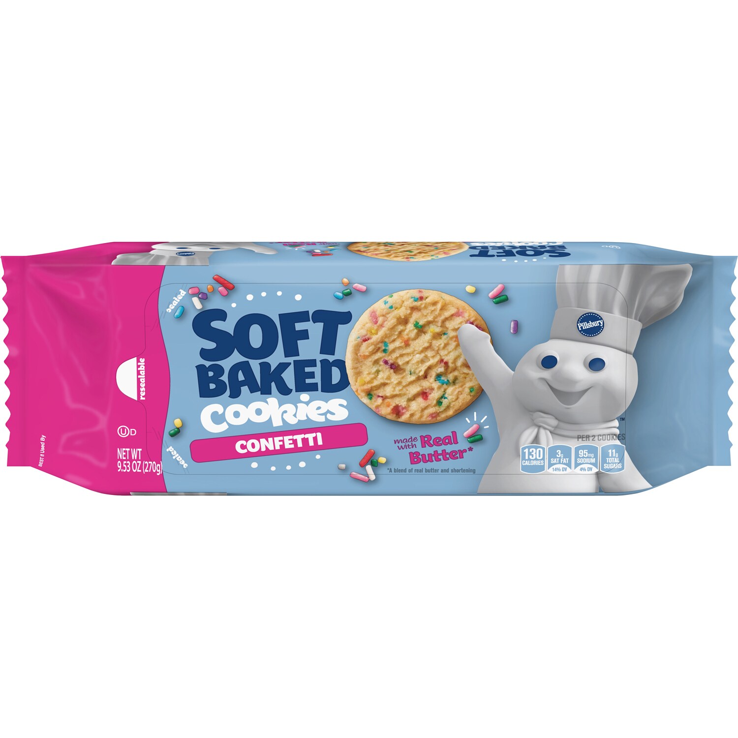 Pillsbury Soft Baked Cookies, Confetti