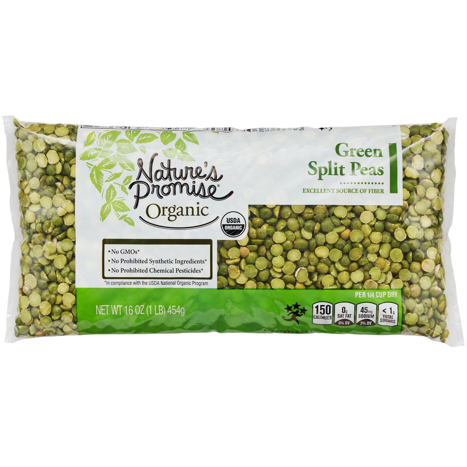 Nature's Promise Organic Dried Green Split Peas
