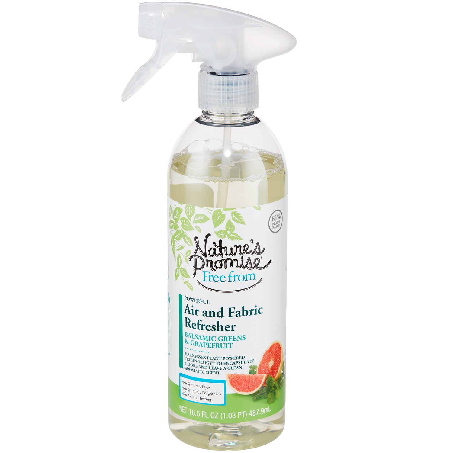 Nature's Promise Air and Fabric Refresher, Balsamic Greens & Grapefruit