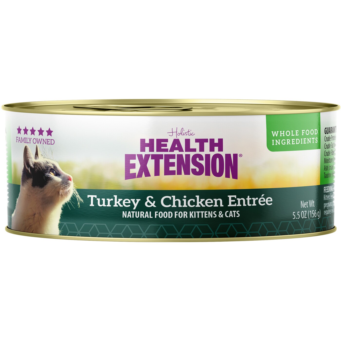 Health Extension Wet Cat Food, Turkey & Chicken Entrée 