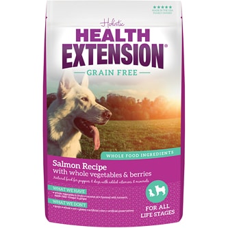 Health Extension Grain Free Dry Dog Food, Salmon Recipe