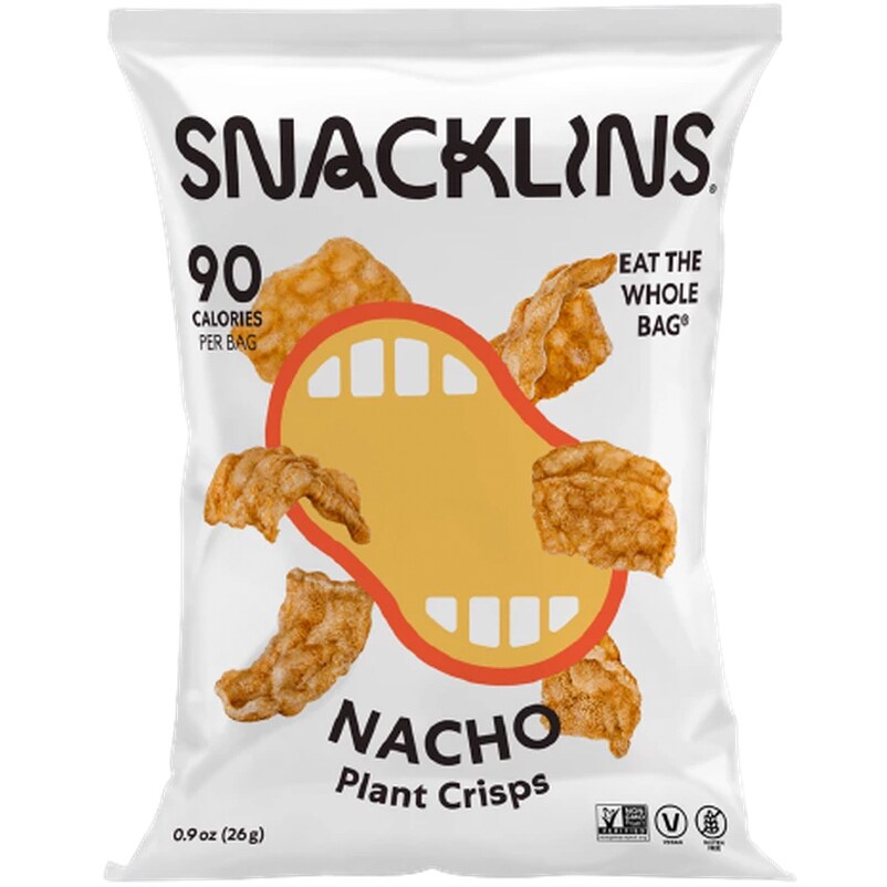 Snacklins Plant Crisps, Nacho