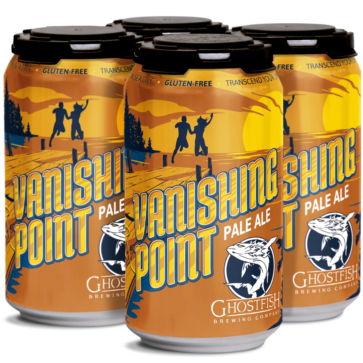 Ghostfish Brewing Company Vanishing Point Gluten-Free Pale Ale, Cans
