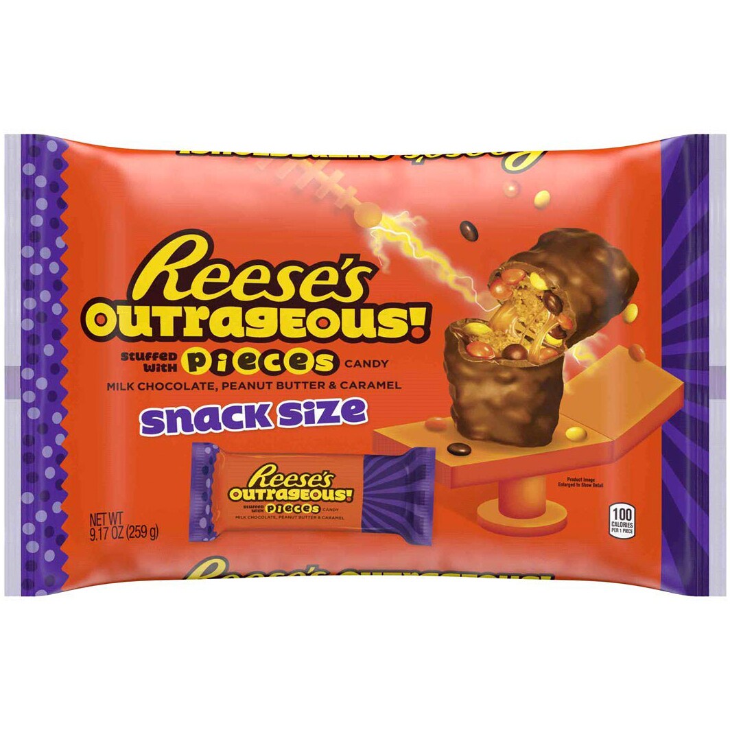Reese's Outrageous! Bars, Snack Size