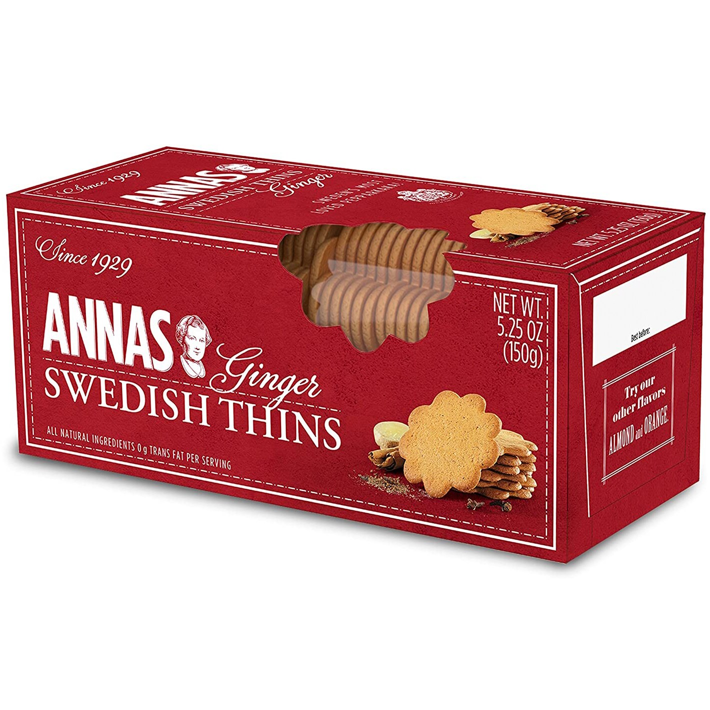Anna's Swedish Thins, Ginger