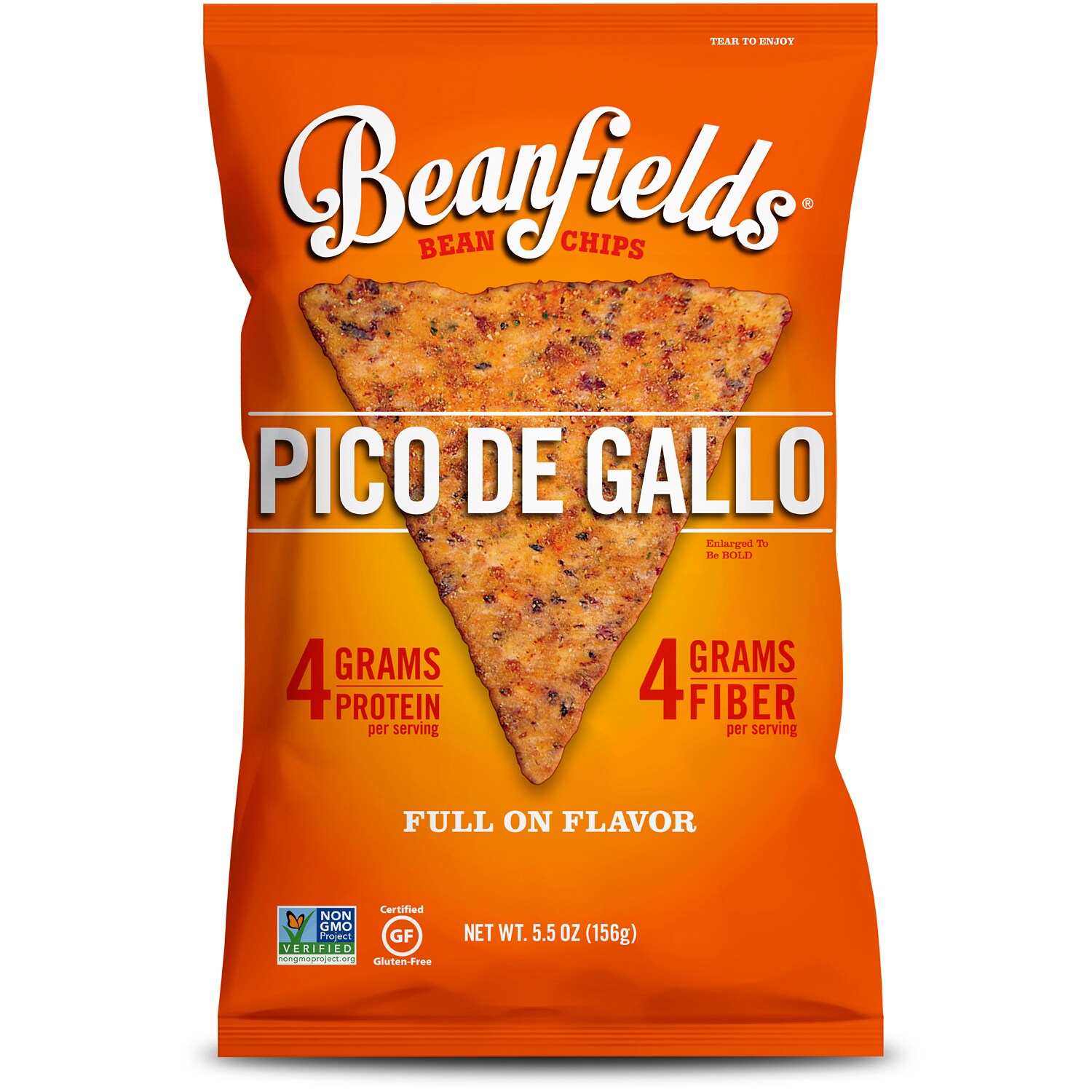 Beanfields Bean Chips, Pico de Gallo