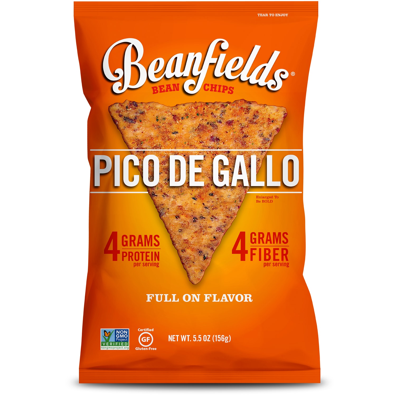 Beanfields Bean Chips, Pico de Gallo