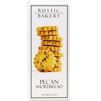 Rustic Bakery Shortbread Cookies, Pecan