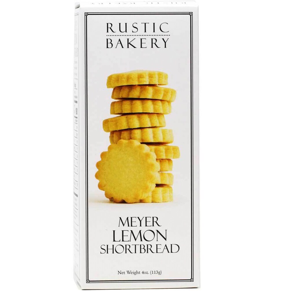 Rustic Bakery Shortbread Cookies, Meyer Lemon