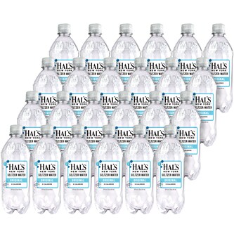Hal's New York Seltzer Water, Original, Plastic Bottles