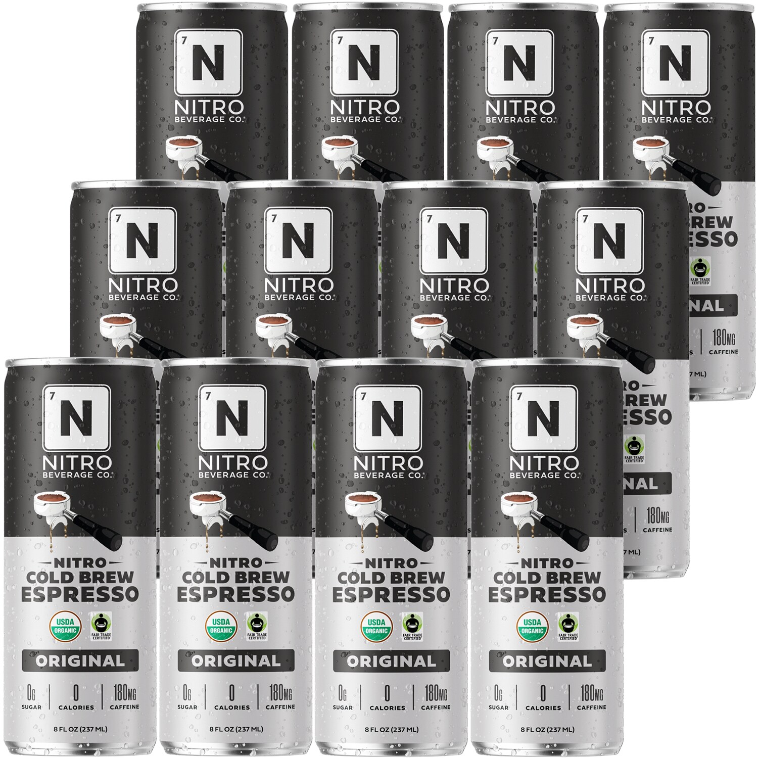 Nitro Beverage Co. Cold Brew Espresso, Original, Cans