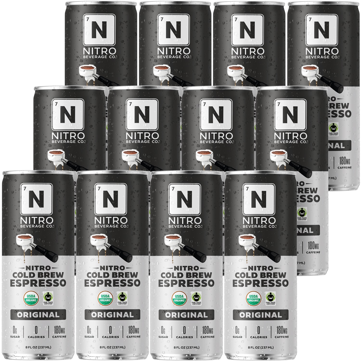 Nitro Beverage Co. Cold Brew Espresso, Original, Cans