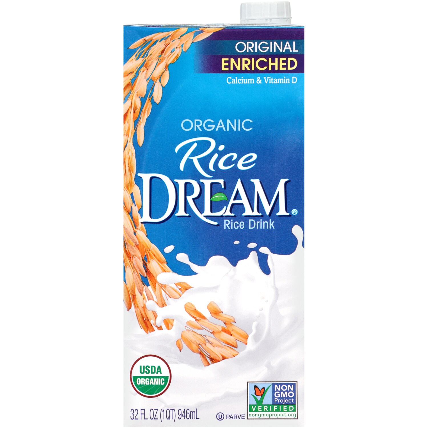 Rice Dream Original, Enriched, Carton