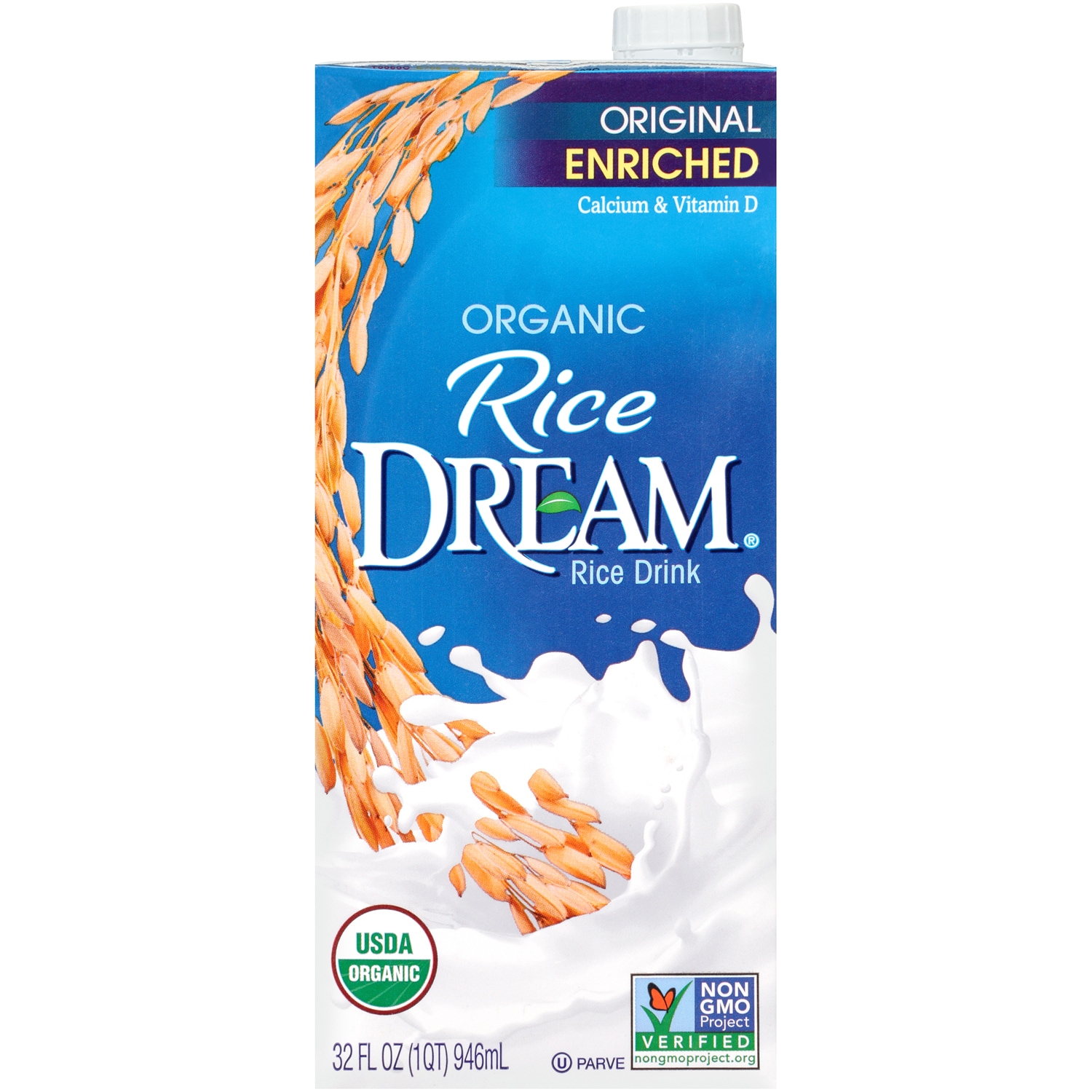 Rice Dream Original, Enriched, Carton