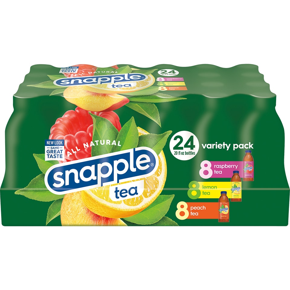 Snapple Tea Variety Pack, Plastic Bottles