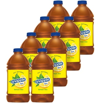 Snapple Lemon Tea, Plastic Bottles