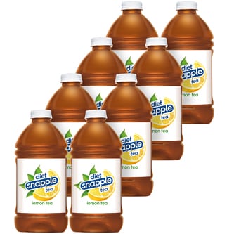 Zero Sugar Snapple Lemon Tea, Plastic Bottles