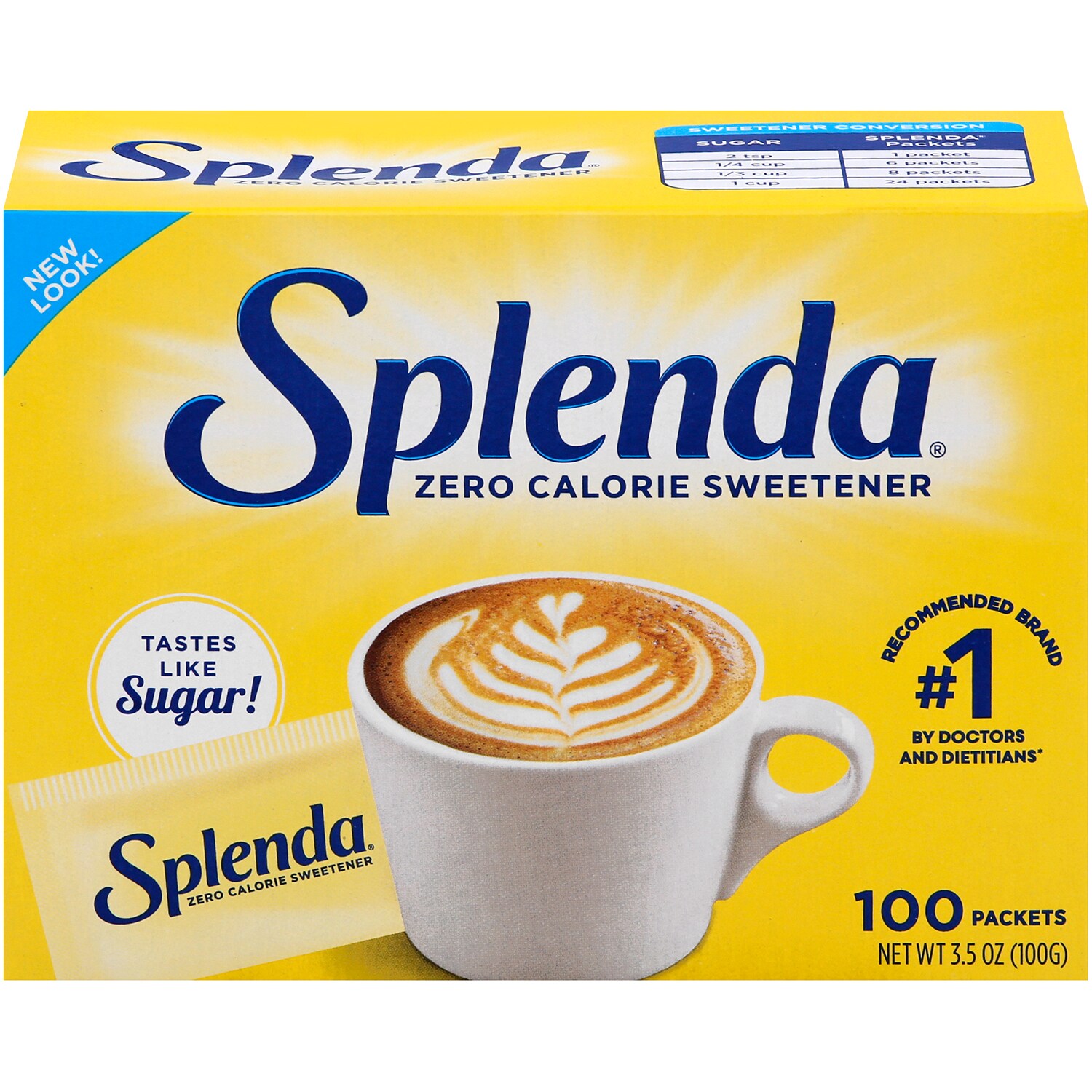 Splenda No Calorie Sweetener Packets