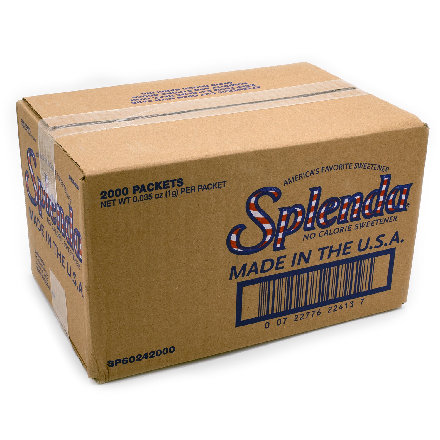 Splenda No Calorie Sweetener Packets, Case