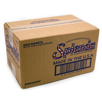 Splenda No Calorie Sweetener Packets, Case