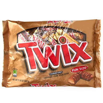 Twix Fun Size Cookie Bars