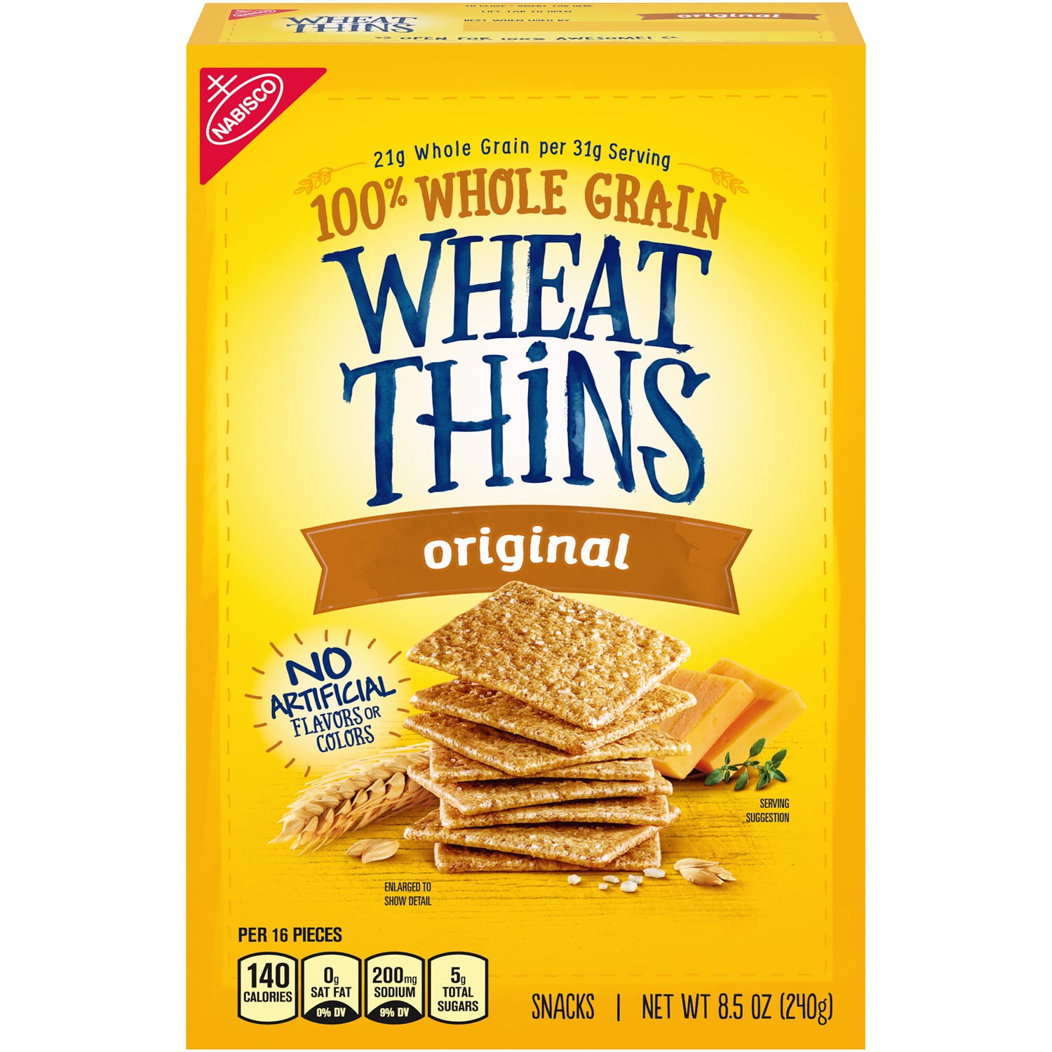 Nabisco Wheat Thins Snack Crackers