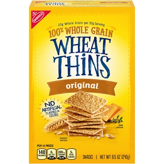Nabisco Wheat Thins Snack Crackers