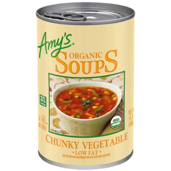 Amy's Organic Soup, Chunky Vegetable