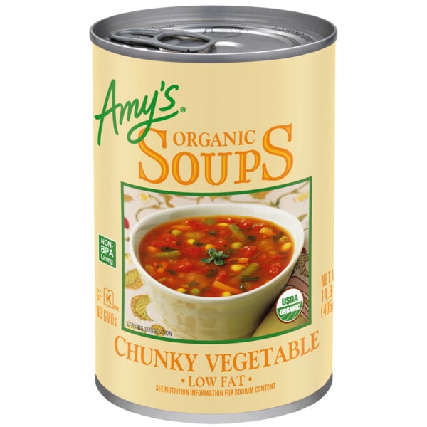 Amy's Organic Soup, Chunky Vegetable