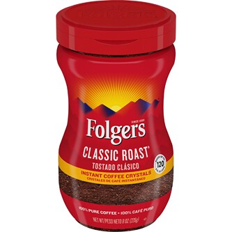 Folgers Classic Roast Instant Coffee