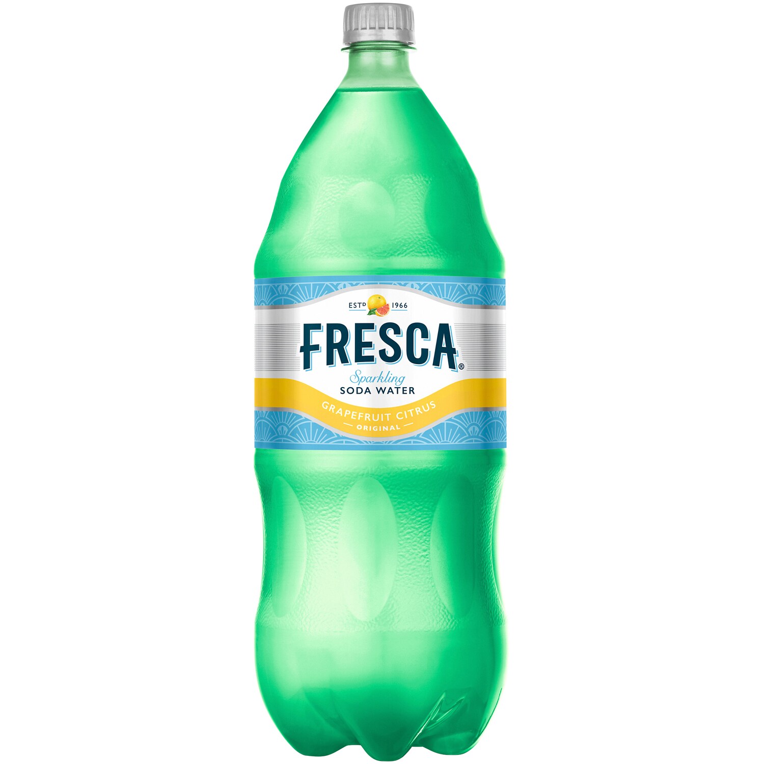 Fresca Sparkling Soda Water, Grapefruit Citrus, Plastic Bottle