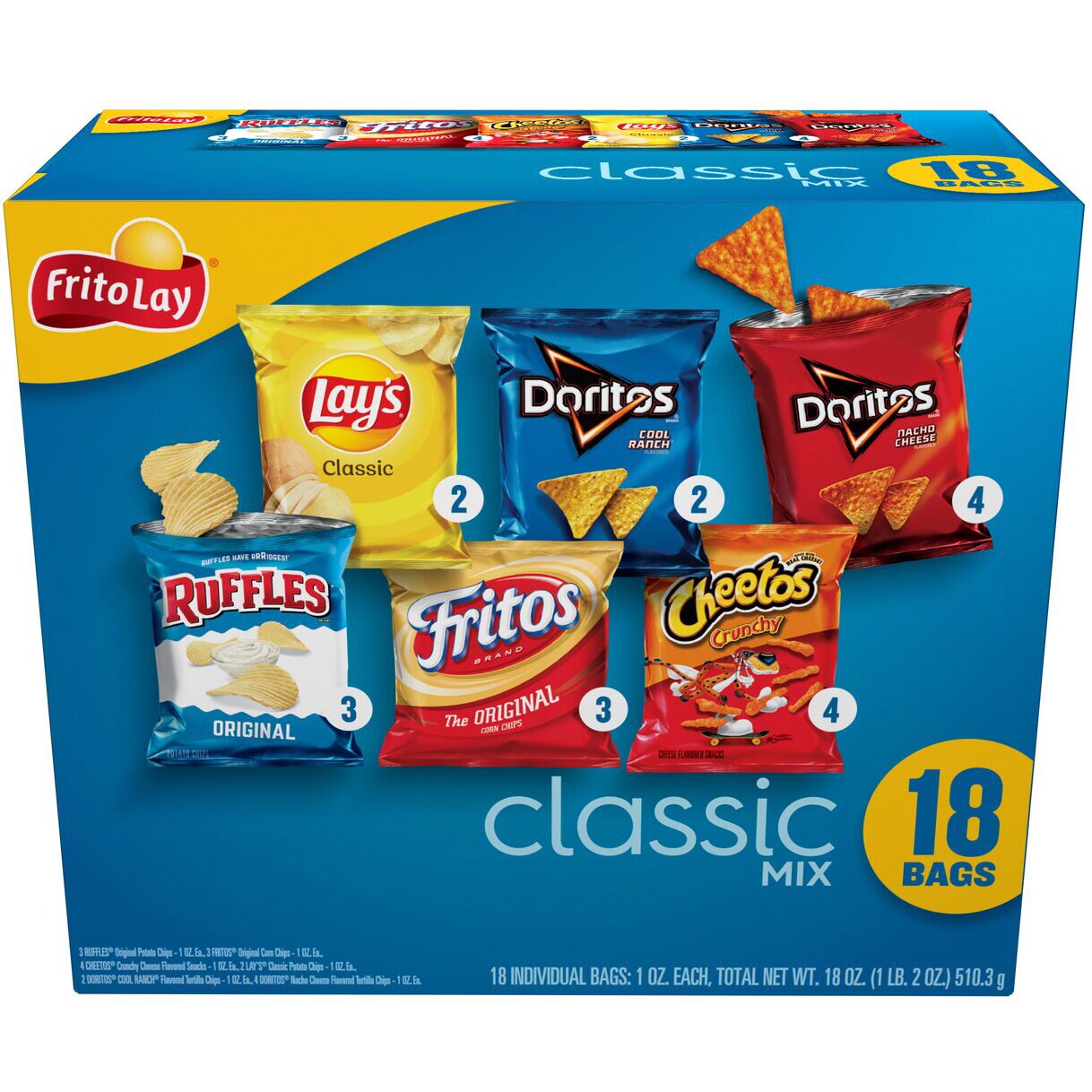 Order FritoLay Classic Mix Variety Pack Fast Delivery