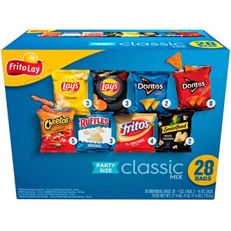 Frito-Lay Classic Mix Variety Pack, Party Size