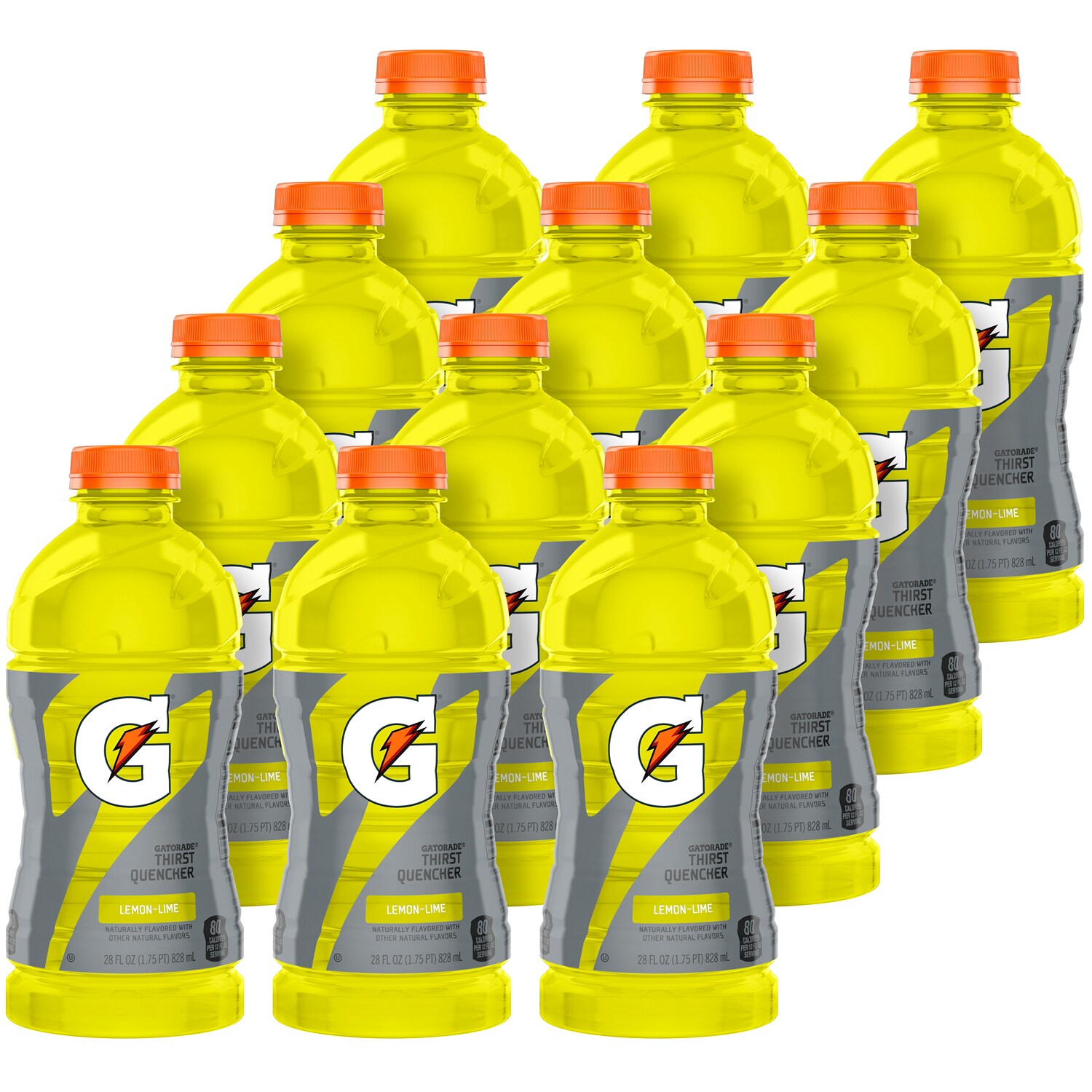 Gatorade G-Series Sports Drink, Lemon-Lime, Plastic Bottles