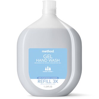Method Gel Hand Wash, Sweet Water, Refill
