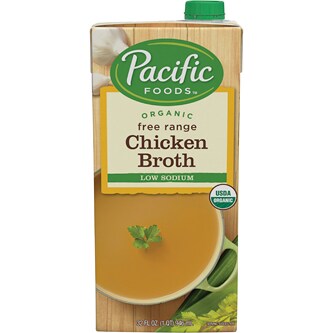 Pacific Organic Free-Range Low-Sodium Chicken Broth