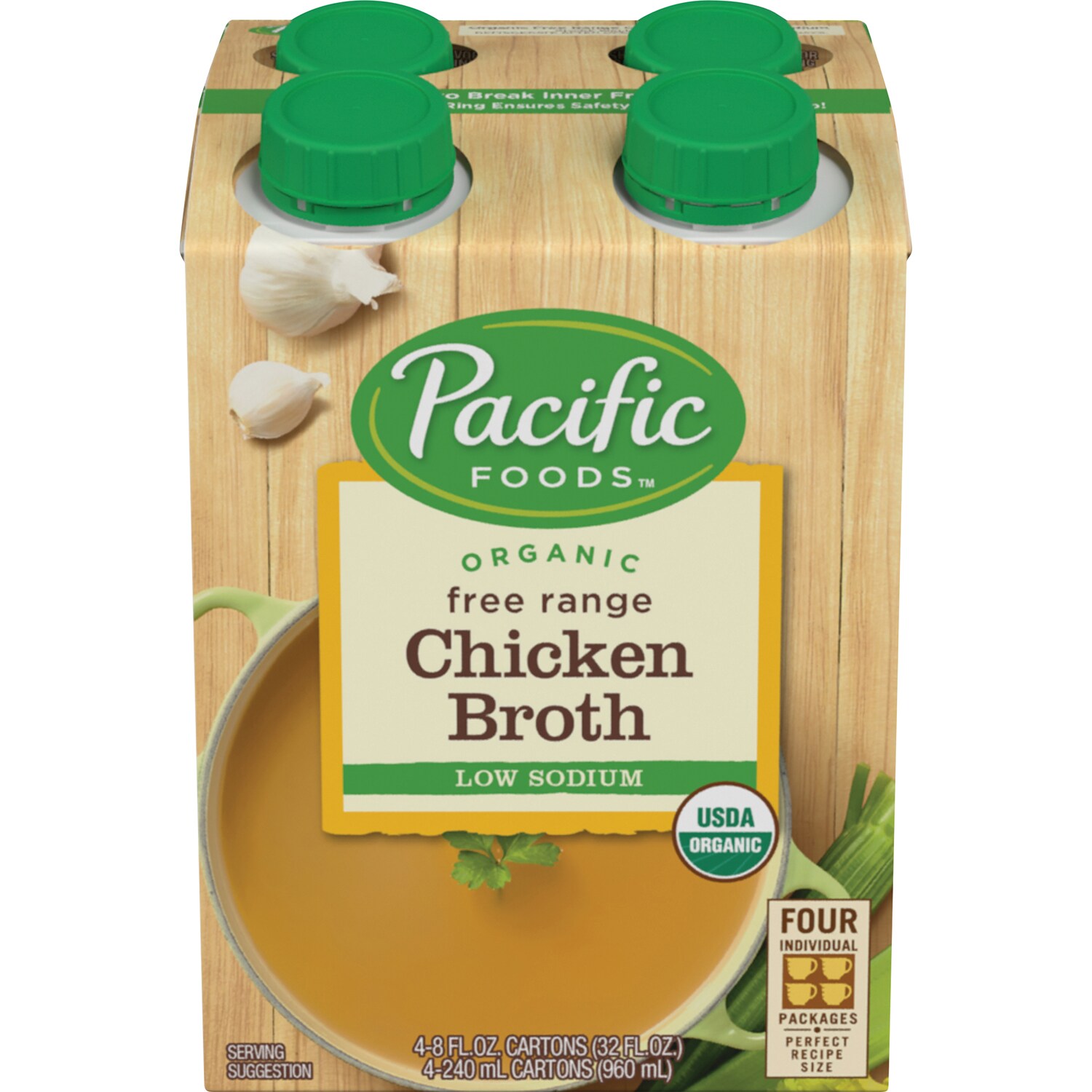 Pacific Organic Free-Range Low-Sodium Chicken Broth