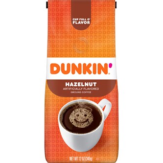 Dunkin' Ground Coffee, Hazelnut