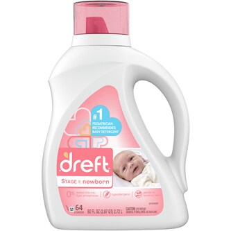 Dreft Stage 1: Newborn Liquid Laundry Detergent