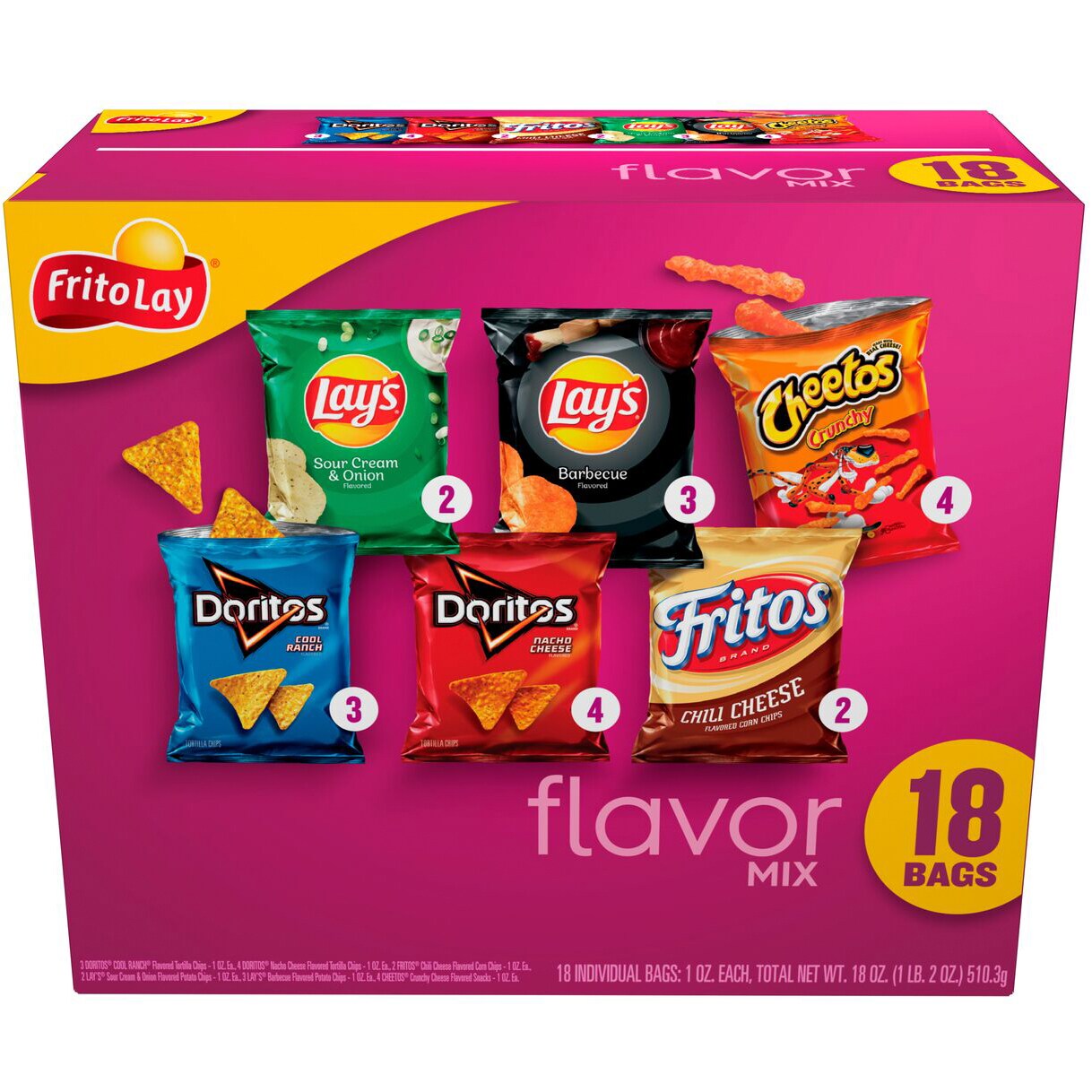 Order FritoLay Flavor Mix Variety Pack Fast Delivery