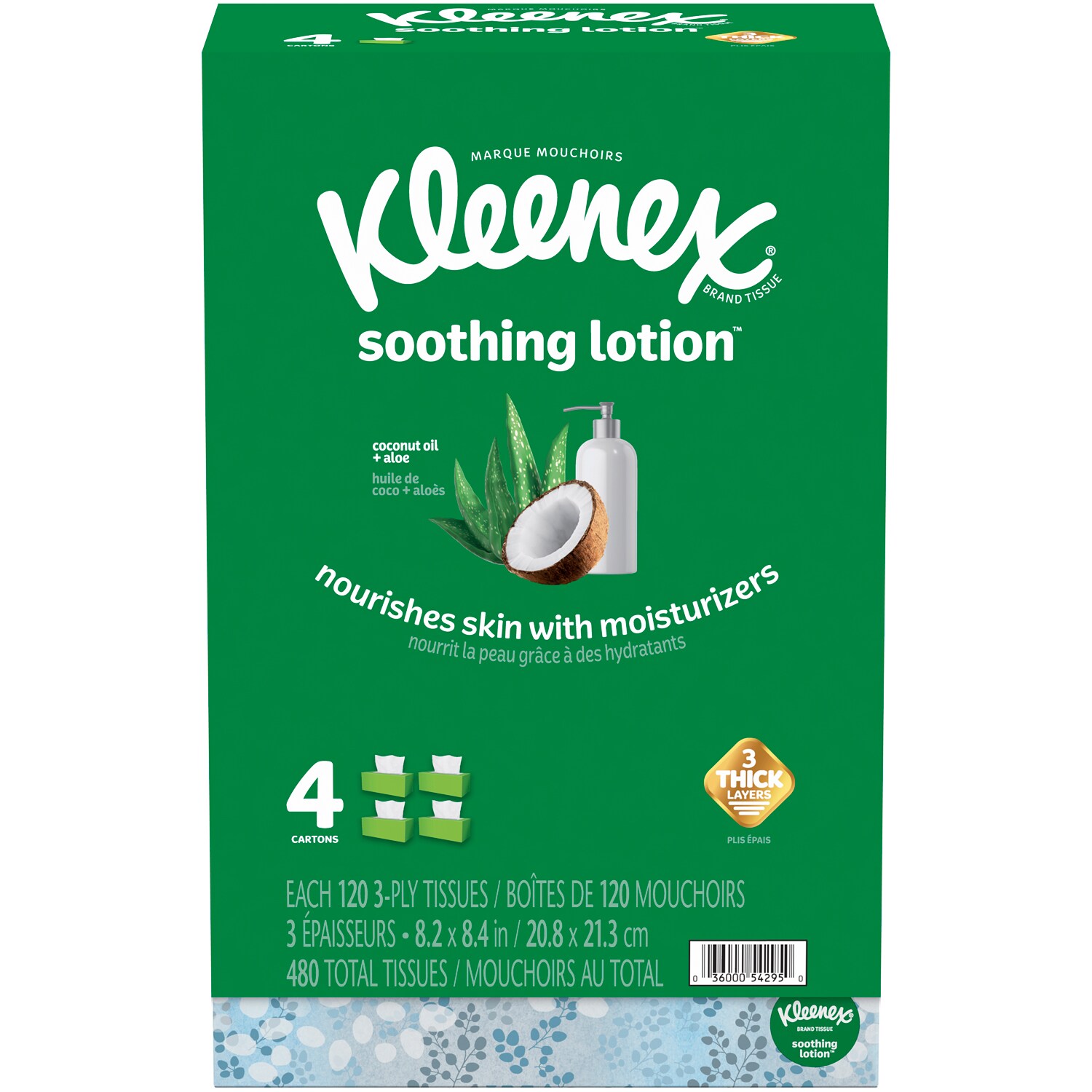 Kleenex Soothing Lotion Facial Tissues