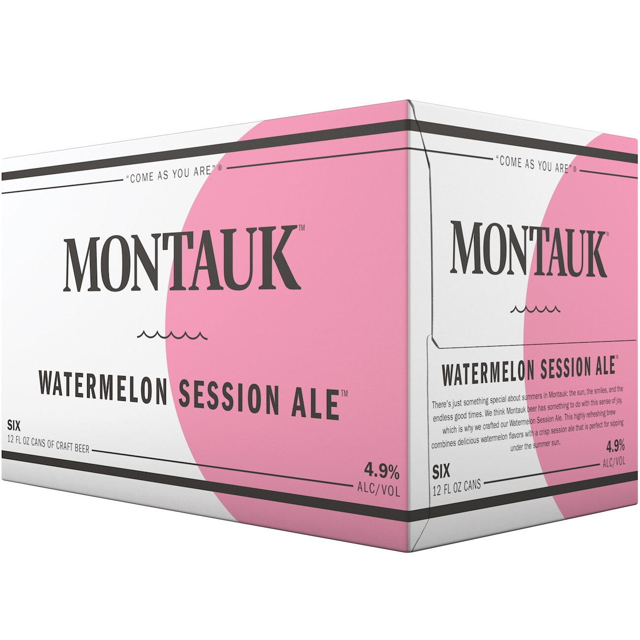 Montauk Brewing Watermelon Session Ale, Cans