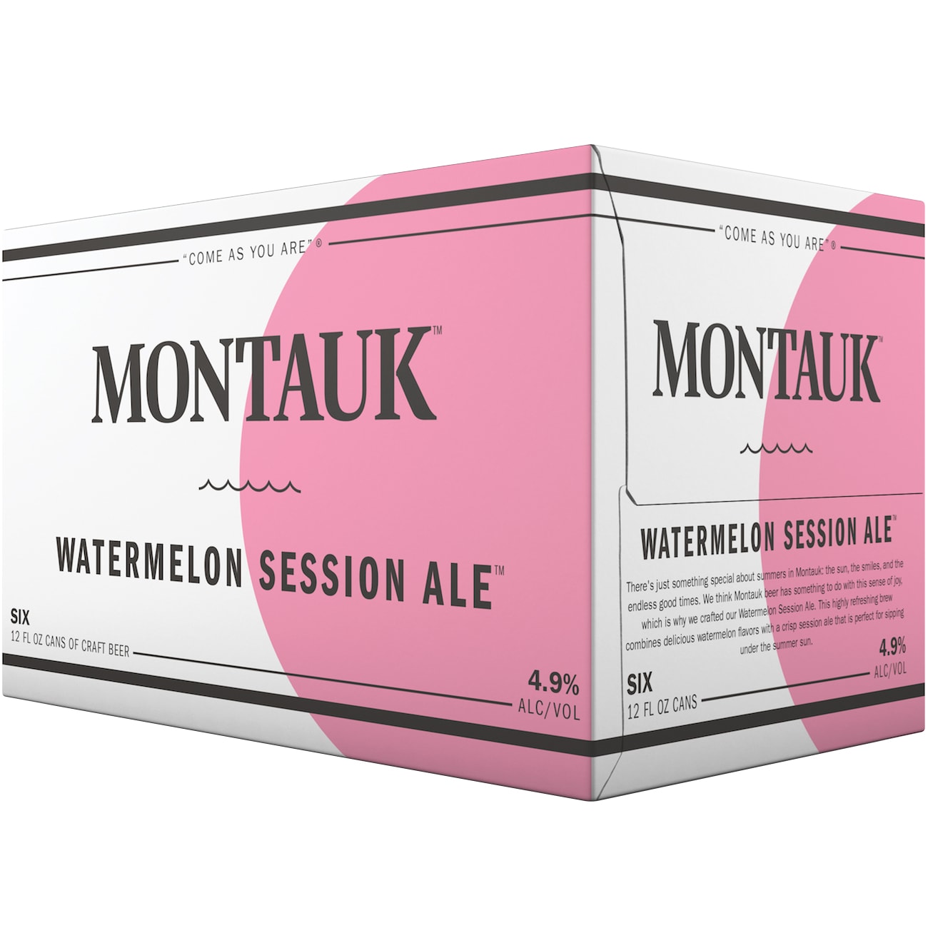 Montauk Brewing Watermelon Session Ale, Cans