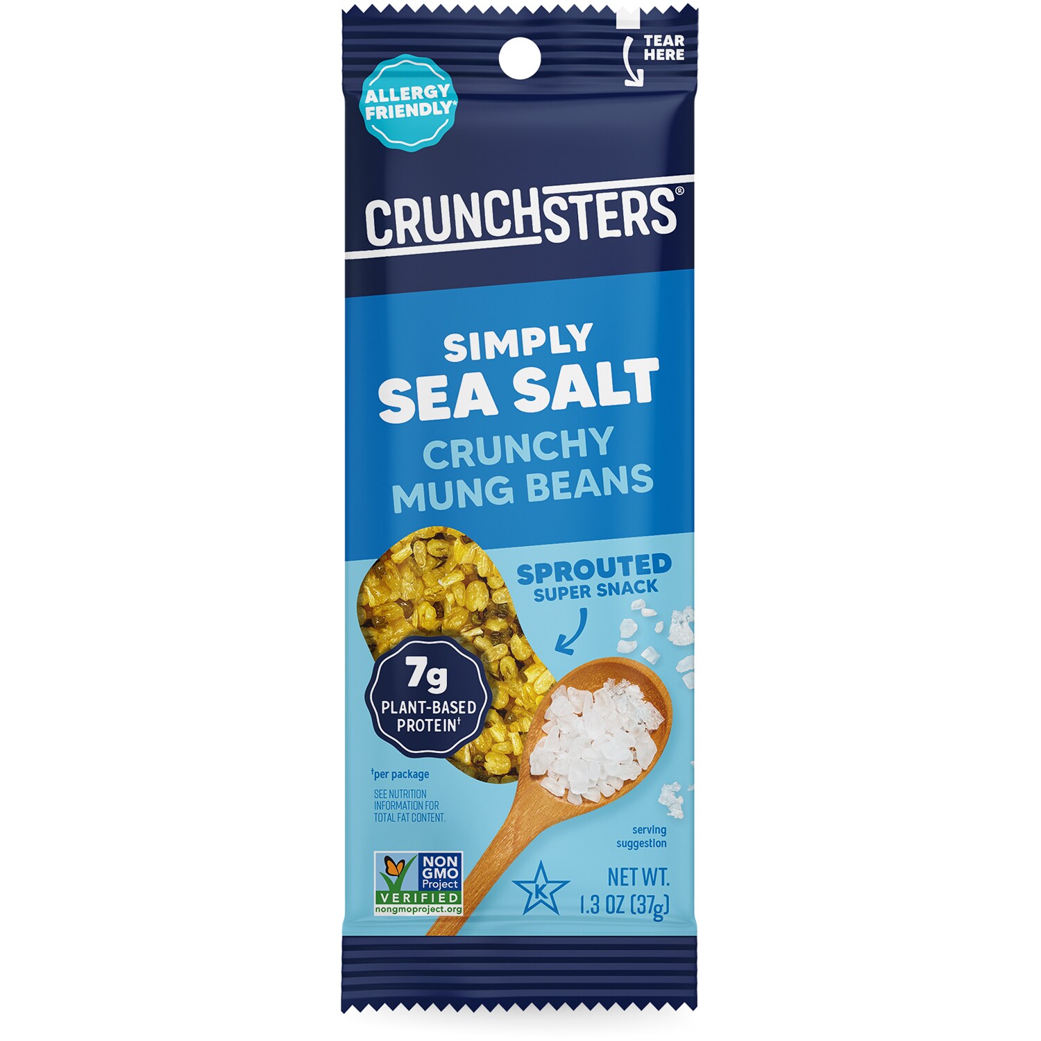 Crunchsters Sprouted Super Snack, Sea Salt 