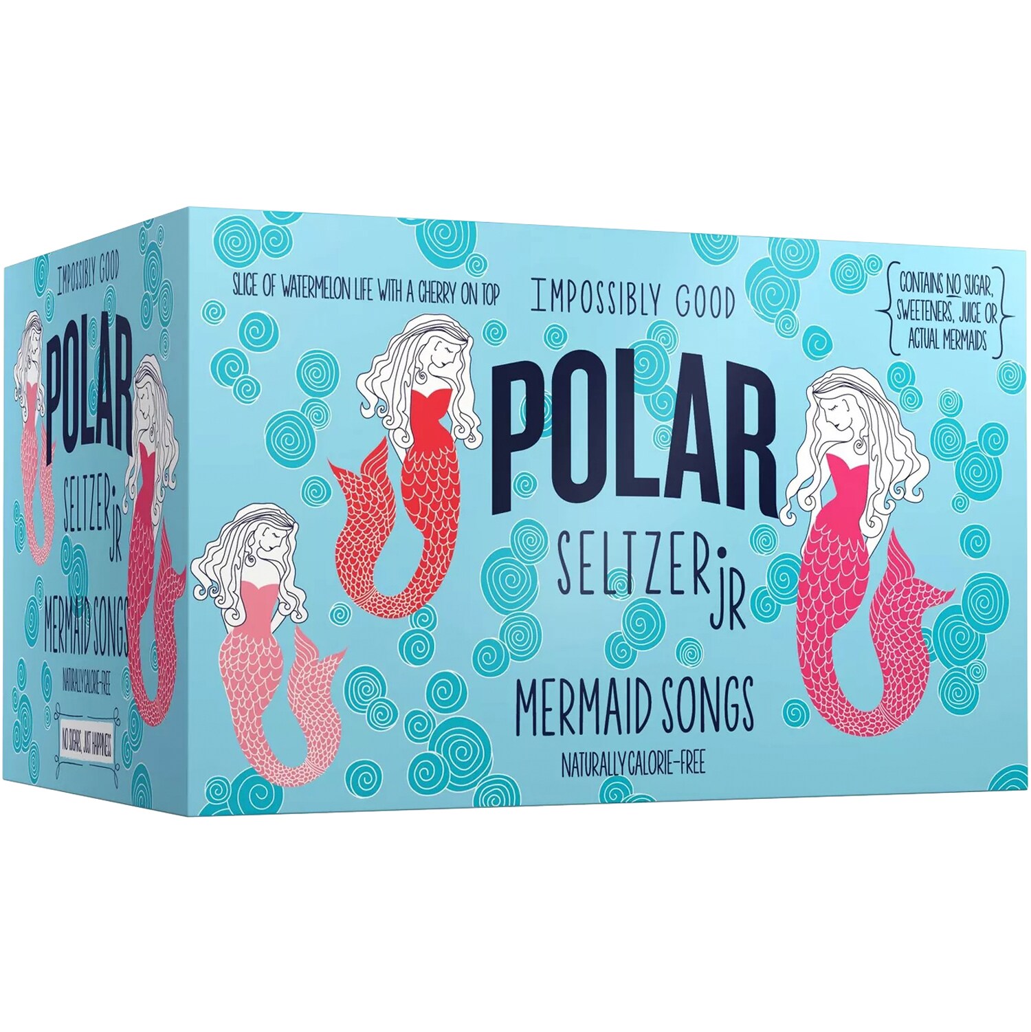 Polar Seltzer Jr, Mermaid Songs, Cans