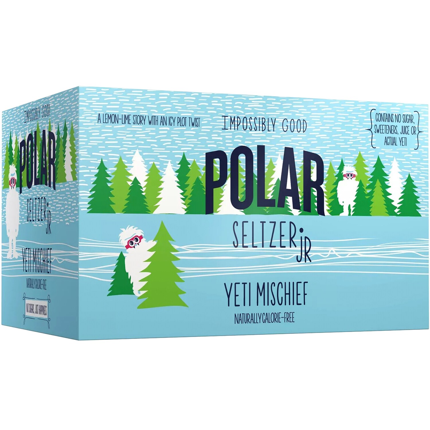 Polar Seltzer Jr, Yeti Mischief, Cans