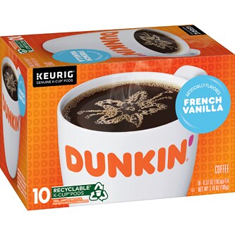Dunkin' French Vanilla Flavored K-Cup Pods