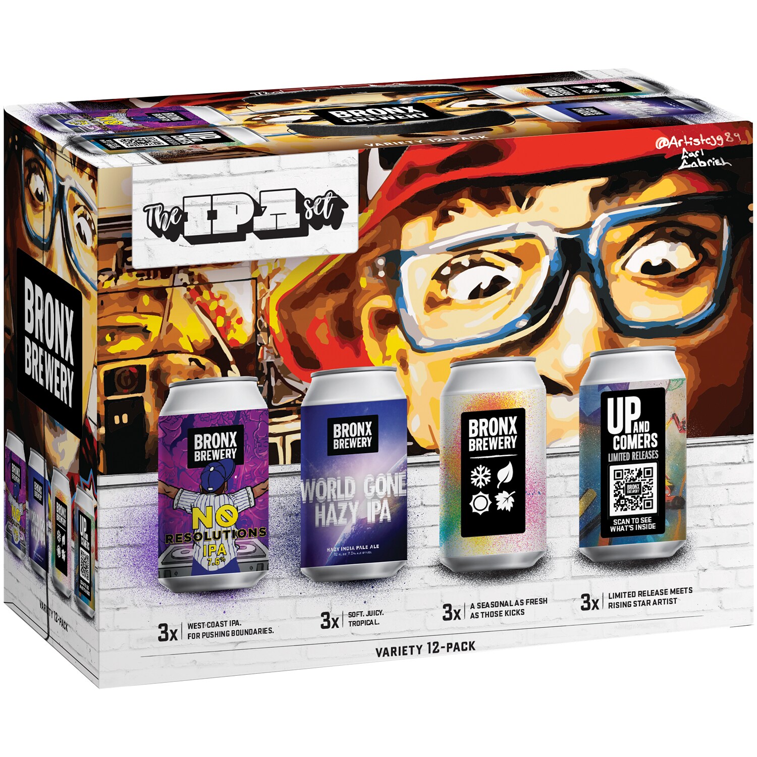 Bronx Brewery The IPA Set Variety Pack, Cans