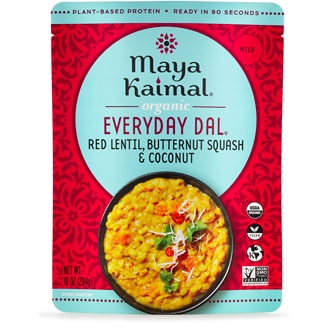 Maya Kaimal Organic Everyday Dal, Red Lentil, Butternut Squash & Coconut